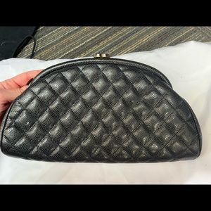 Chanel Caviar Quilted Timeless Clutch